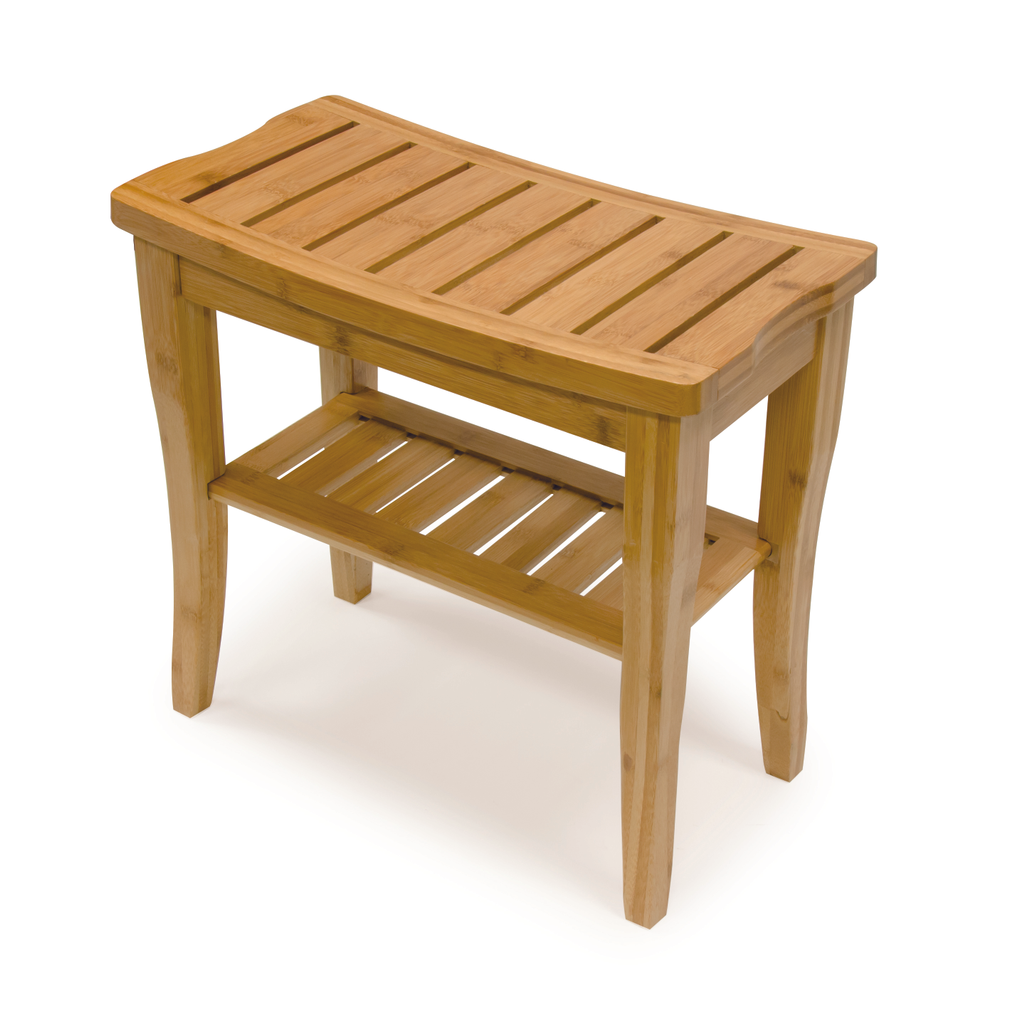BIOS Living Bamboo Shower Bench - Home Safety/Bathroom Safety/Shower Chairs & Stools - BIOS Living