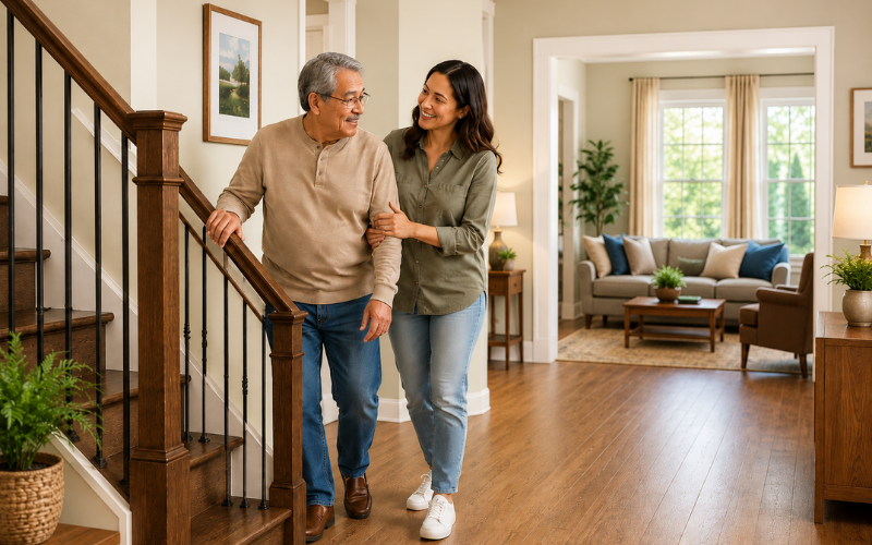 Caring for someone at home