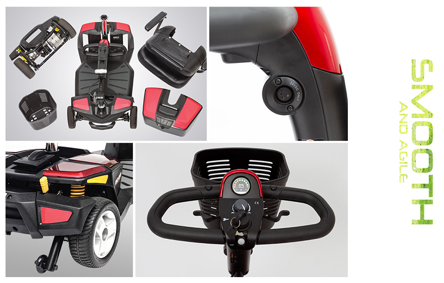 Pride Go-Go 4-Wheel LX with CTS Suspension