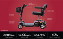 Pride Go-Go 4-Wheel LX with CTS Suspension