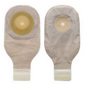 Hollister Premier 1Pc Convex Barrier Lock N Roll Close 12" Drain Pouch Cut-To-Fit 1-1/2" W/ Tape Border - (8248), 5 Count