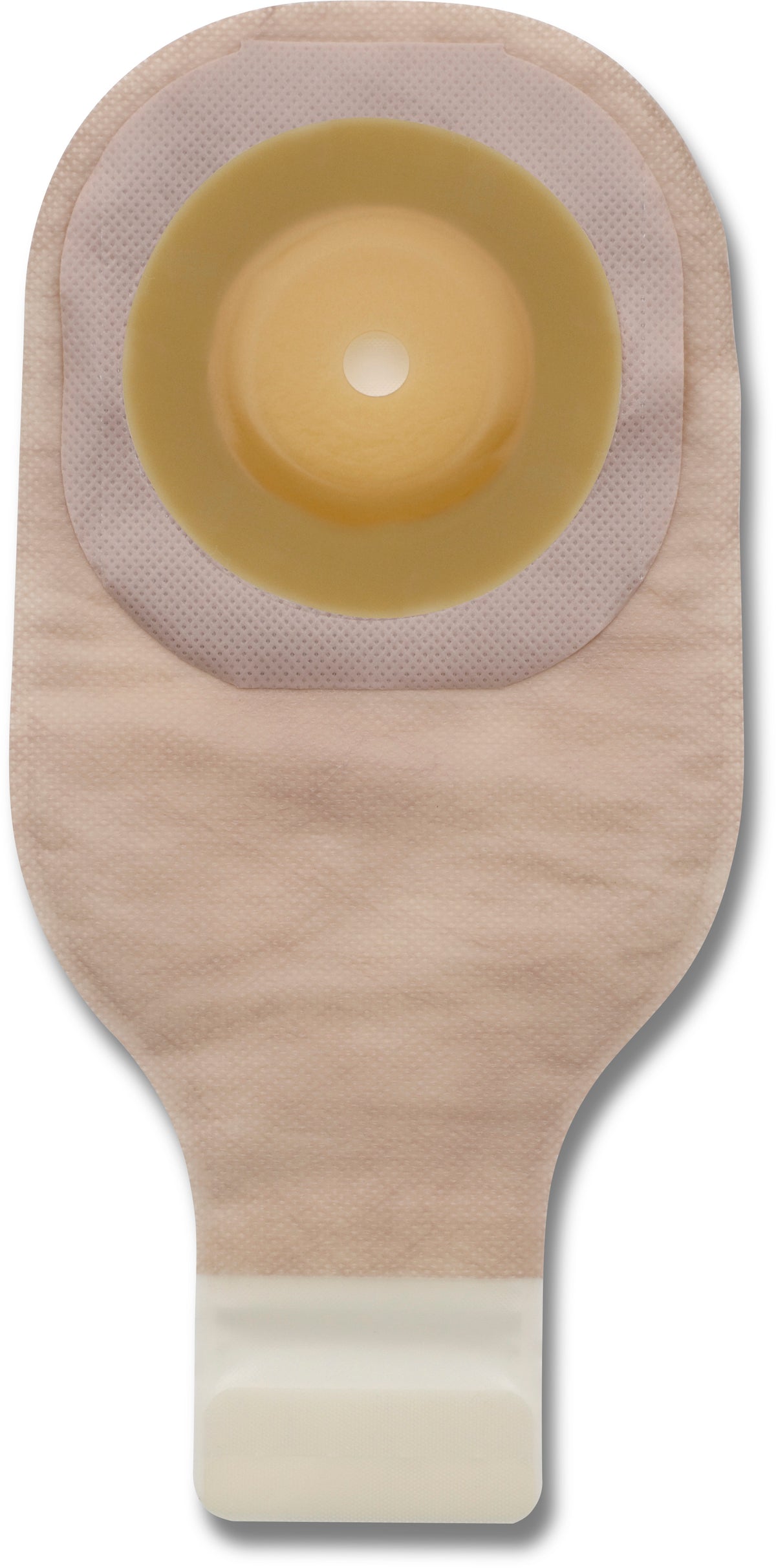 Hollister Premier 1Pc Convex Barrier 12"  Drain Pouch Clamp Close Beige Pre - Cut 1 - 1/4"  W/Tapered Border - Item No. 8294, 5 Count - Ostomy/Pouches - Hollister - Default Title - 610075055562