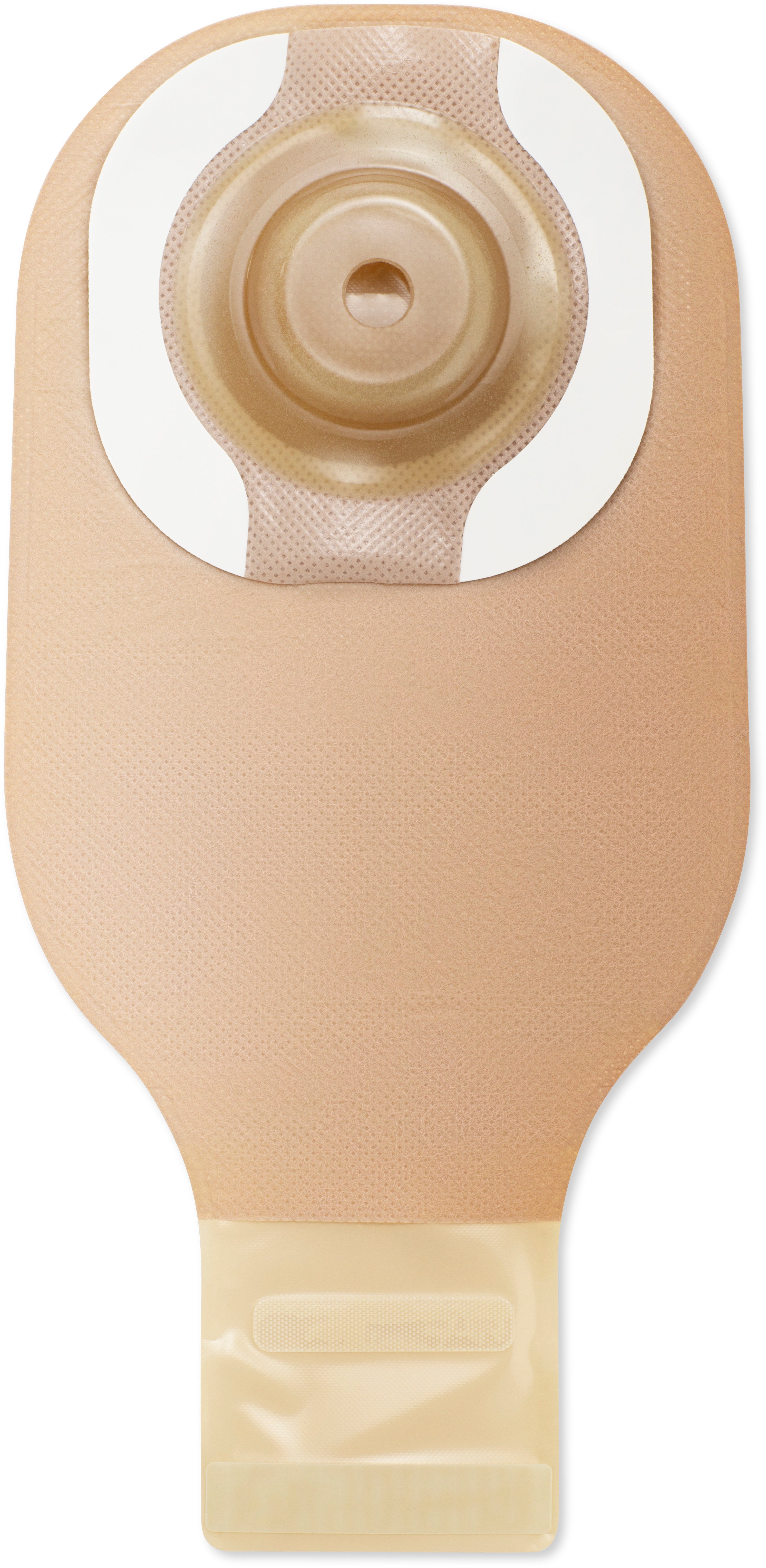 Hollister Premier Ceraplus Convex 1Pc Drain Pouch W/ Tape Lock N Roll Close Beige W/Filter Pre-Cut 1" - (Item No. 8992), 5 Count