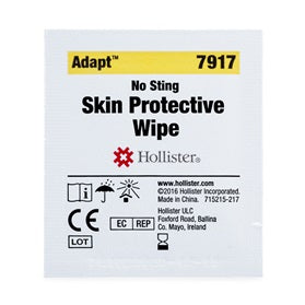 Hollister  Skin Gel Protective Wipes - - (Item No. 7917), 50 Count