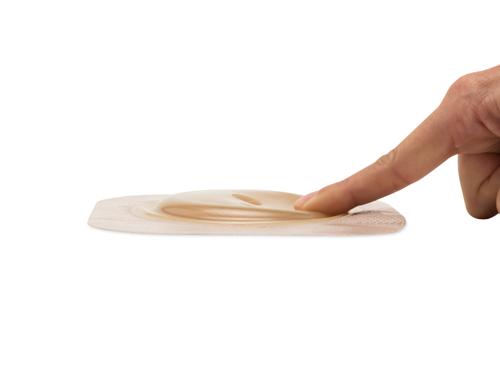 Hollister Ceraplus Soft Convex Barrier W/ Tape Border Cut-To-Fit 1 3/4" (44Mm) Stomas Up To 1" (25Mm) - (11702), 5 Count