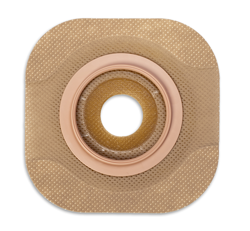 Hollister New Image Ceraplus Flat Barrier W/Remois Technology Tape Border Flange 1 3/4" Pre-Cut 1 1/4" -Item No. 112016, 5 Count