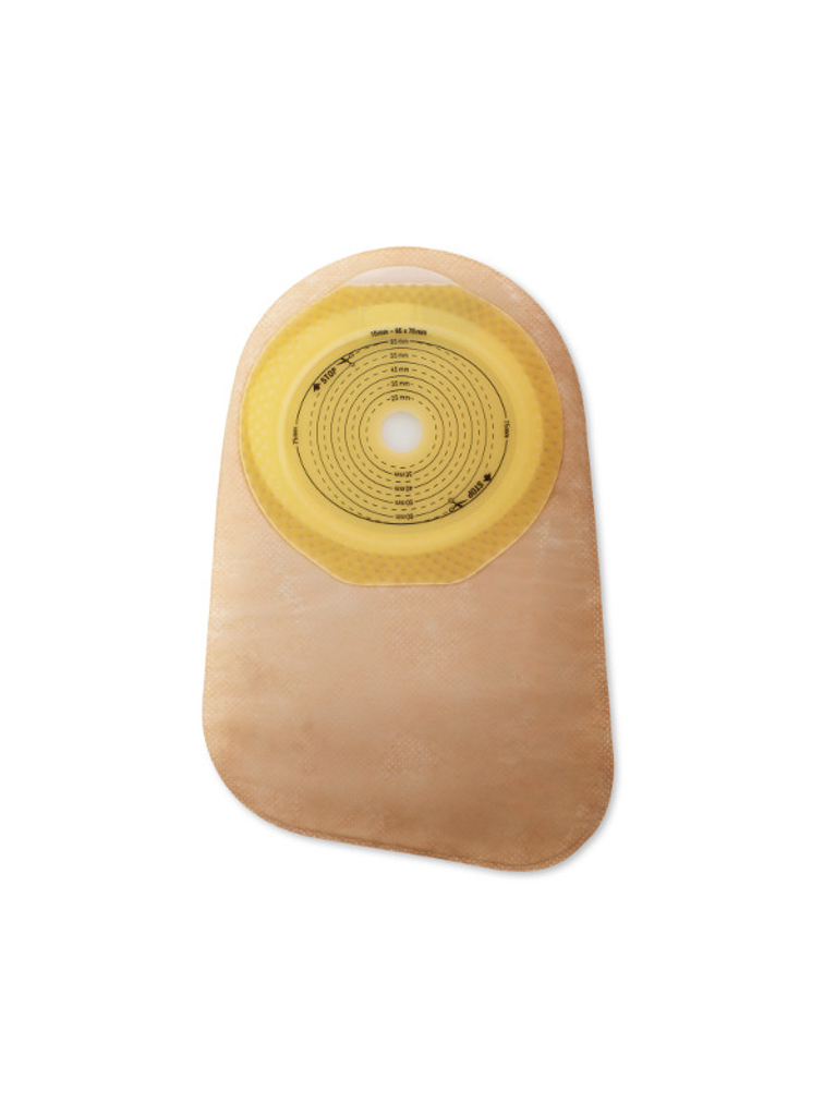 Hollister Premier One-Piece Flat Skin Barrier 9" Closed Pouch Beige Softflex,With Filter Cut-To-Fit 2-1/-Item No. 82300, 30 Coun