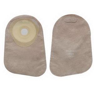 Hollister Premier One-Piece Flat Skin Barrier 9" Closed Pouch Beige Softflex,With Filter Pre-Cut 1-3/8" - (82335), 30 Count