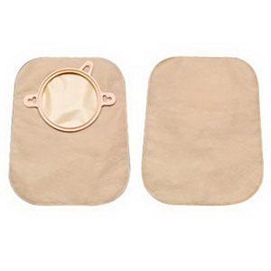 Hollister New Image Closed Pouch 7" Beige Without Filter , 2-3/4" Flange - (Item No. 18354), 30 Count