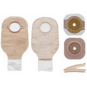 Hollister New Image 2-Piece Ostomy Drain Kit W/ Flexwear Barrier & Clamp Closure 2 1/4" Flange - (Item No. 19103), 5 Count