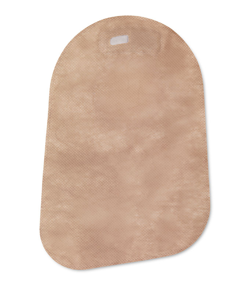 Hollister New Image Closed Pouch 9" Beige With Filter 2-3/4" Flange - (Item No. 18374), 30 Count