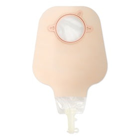 Hollister New Image High Output 12" Soft Tap Closure Drainable Pouch, Clear 2-3/4" Flange - (Item No. 18014), 10 Count