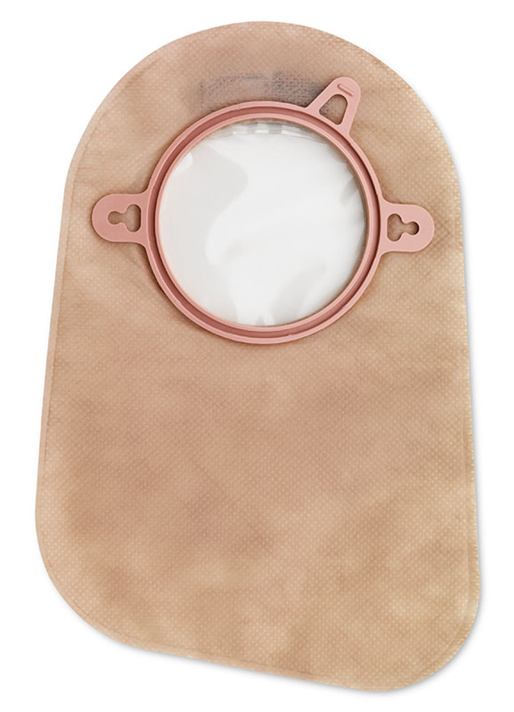 Hollister New Image Closed Pouch 9" Transparent With Filter , 2-1/4" Flange - (Item No. 18363), 60 Count