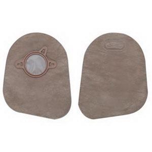 Hollister New Image Close Mini Pouch 7",Beige With Filter, 2 3/4" Flange - (Item No. 18394), 60 Count