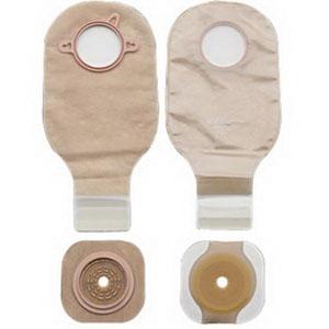 Hollister New Image 2-Piece Ostomy Drain Kit W/Flexwear Bar & Lock-N-Roll Clos 1 3/4" Flange 1 1/4" Stoma_Item No.19002, 5 Count