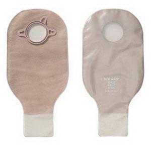Hollister New Image Clamp Closure 12" Pouch Transparent,No Filter 1-3/4" Flange - (Item No. 18102), 10 Count