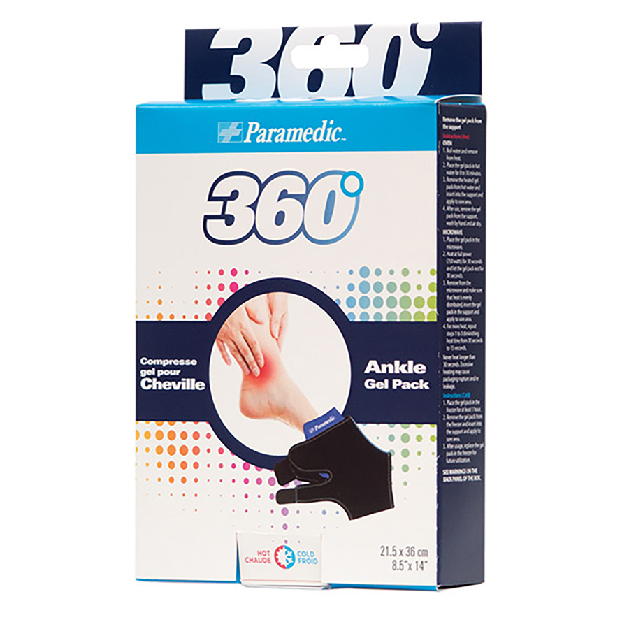 Paramedic Canada Ankle Gel Pack Support