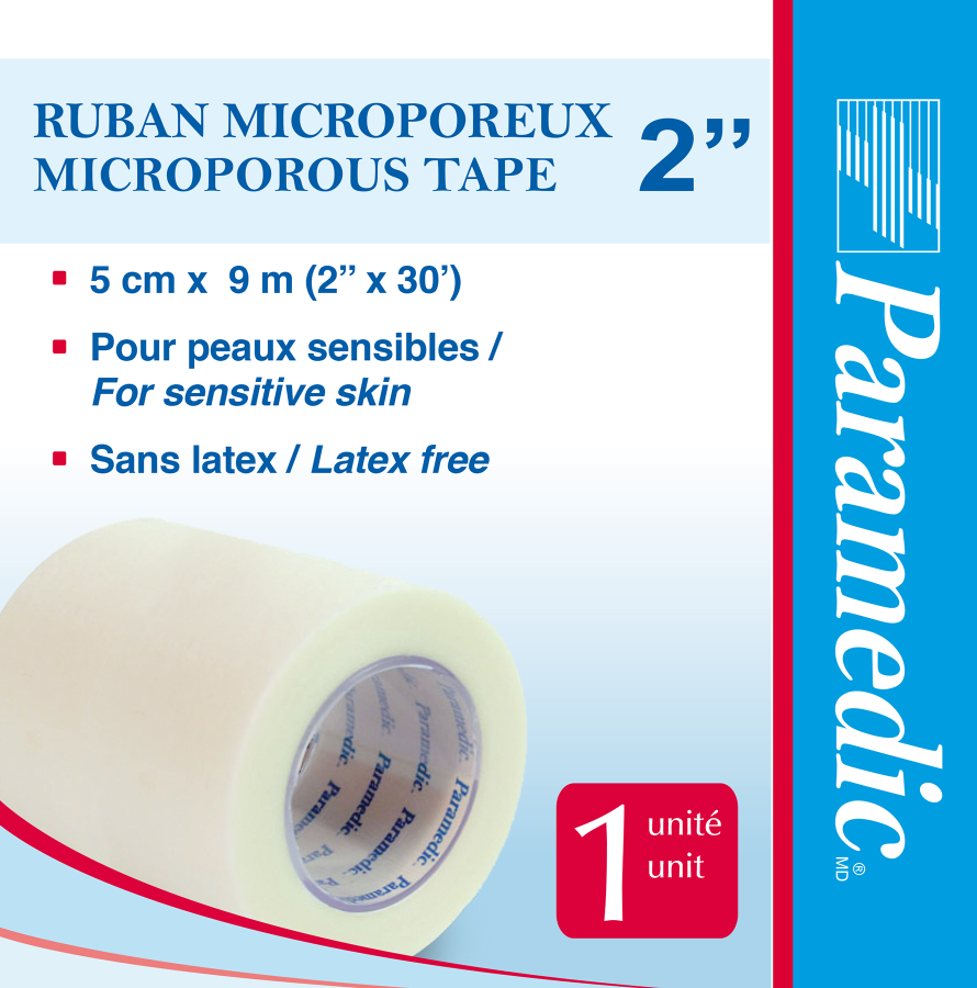 Paramedic Canada Microporous Tape - Skin & Woundcare/Woundcare Supplies/Medical Tapes - Paramedic Canada - 2" - 620278005257