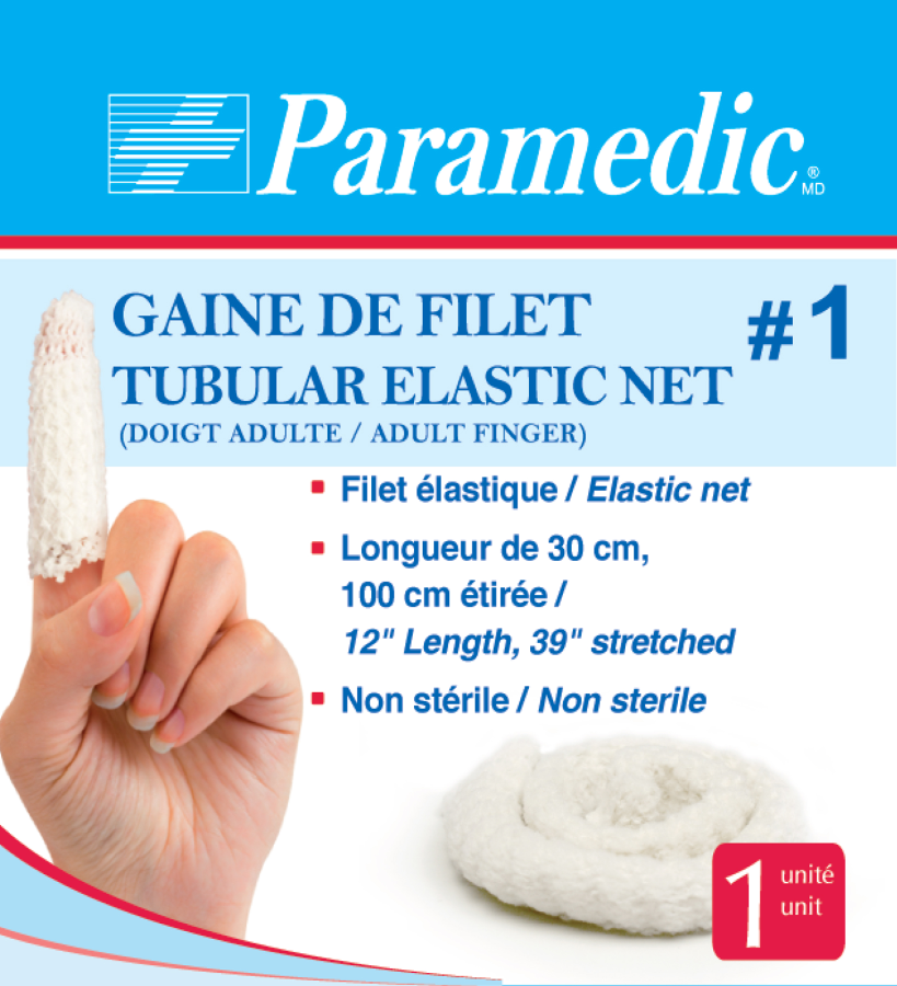 Paramedic Canada Elastic Net Dressing Cover - Daily Living/First Aid - Paramedic Canada - (Finger) Circumference - 23cm (9’’) - 620278010268