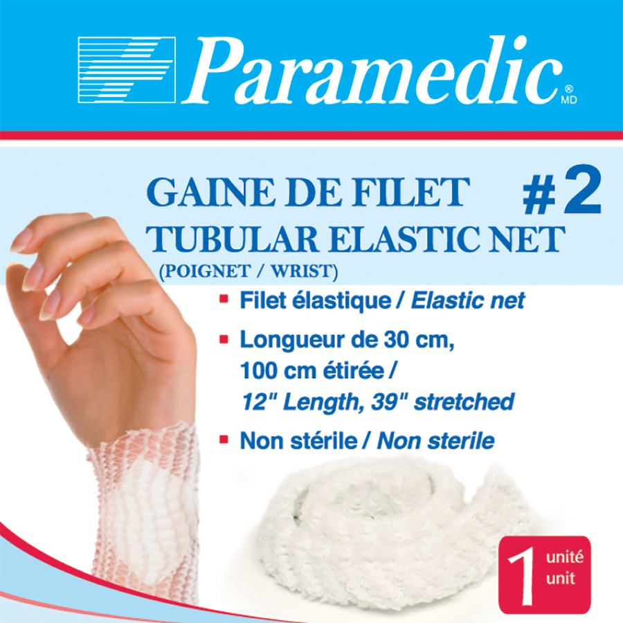 Paramedic Canada Elastic Net Dressing Cover - Daily Living/First Aid - Paramedic Canada - (Wrist) Circumference - 25.5cm (10’’) - 620278010275