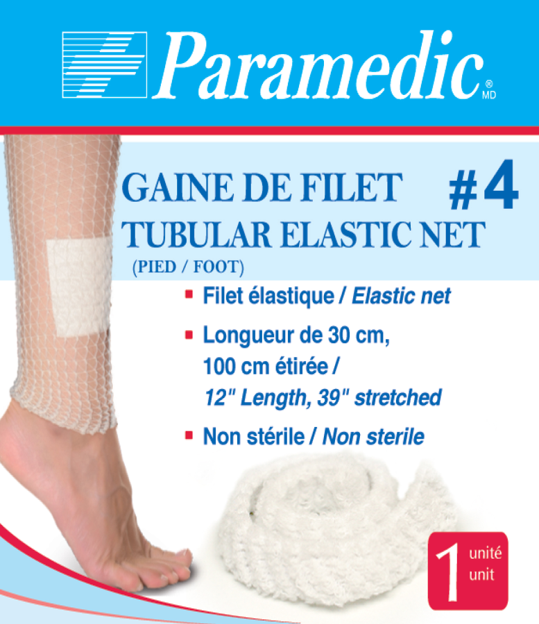 Paramedic Canada Elastic Net Dressing Cover - Daily Living/First Aid - Paramedic Canada - (Ankle) Circumference - 51cm (20’’) - 620278010299