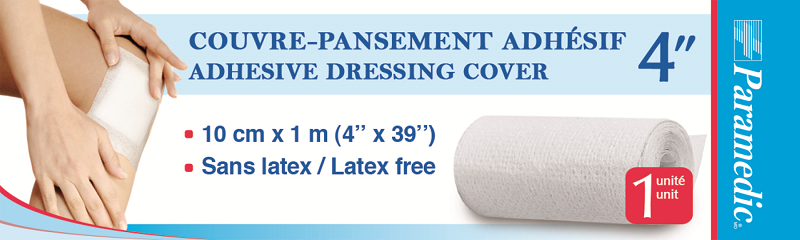 Paramedic Canada Adhesive Dressing 4'' - Daily Living/First Aid - Paramedic Canada - Default Title - 620278011517