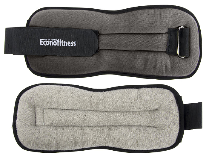 Econofitness 5LB Pair Comfort Fit Ankle Wrist Weights