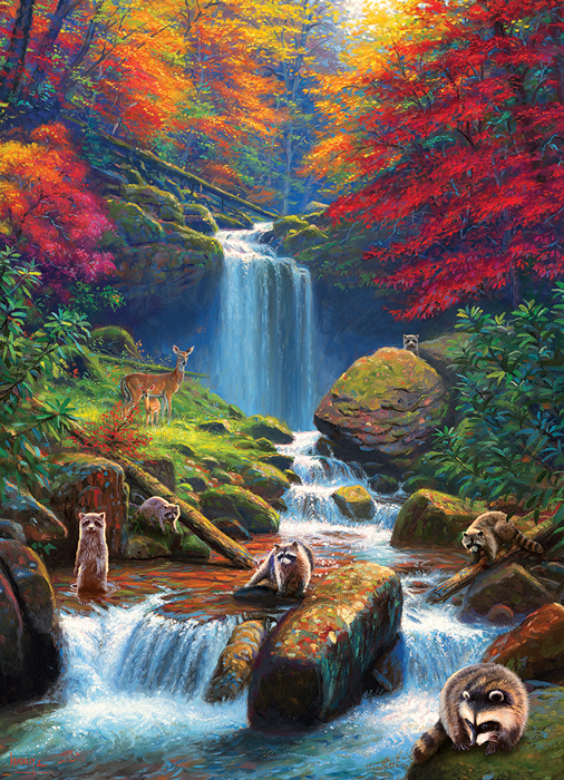 Cobble Hill Mystic Falls in Autumn