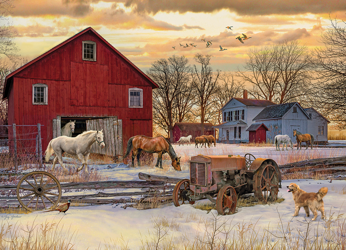 Cobble Hill Winter on the Farm