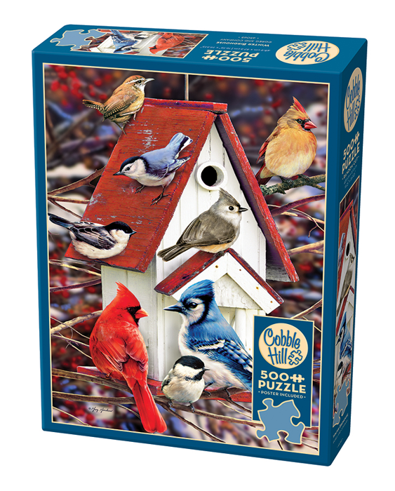 Cobble Hill Winter Birdhouse