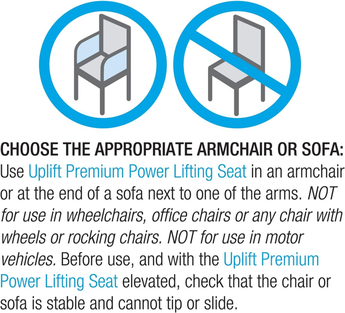 Uplift Premium Power Seat - Home/Living Room Accessories - Uplift