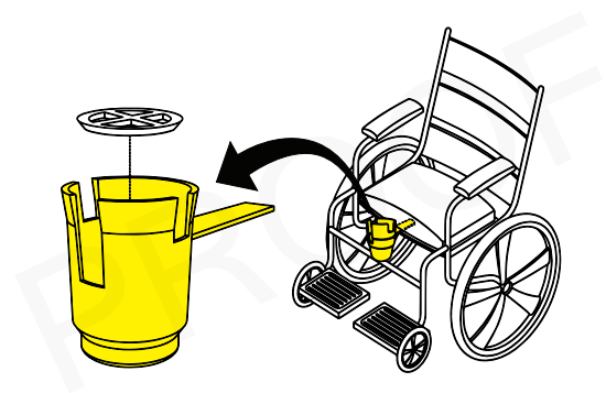 HandiHelp Wheelchair Cupholder - Wheelchairs & Transport Chairs/Transport Chair Accessories - HandiHelp
