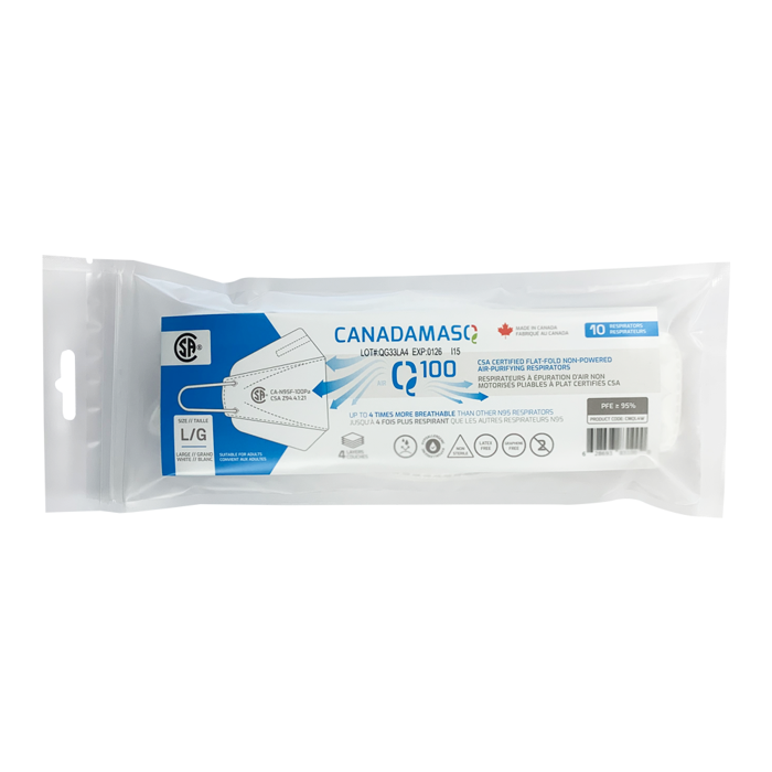 CanadaMasq Q100 CA-NA95 Respirator