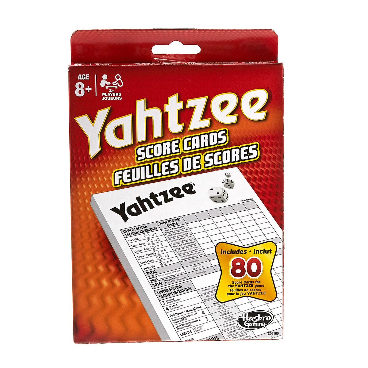 Hasbro Yahtzee Score Pads - Daily Living/Games & Puzzles - Hasbro - Default Title - 630509354146