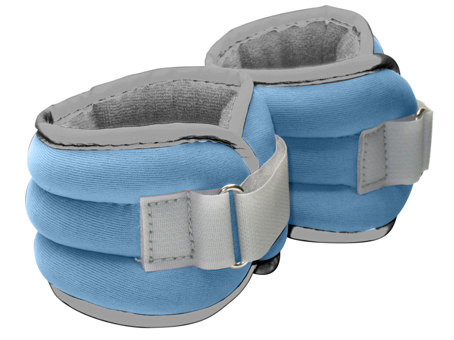 Everlast 5 lb. Comfort Fit Ankle/Wrist Weights - Pair 2.5 lb Each - Fitness & Nutrition/Weights - Everlast