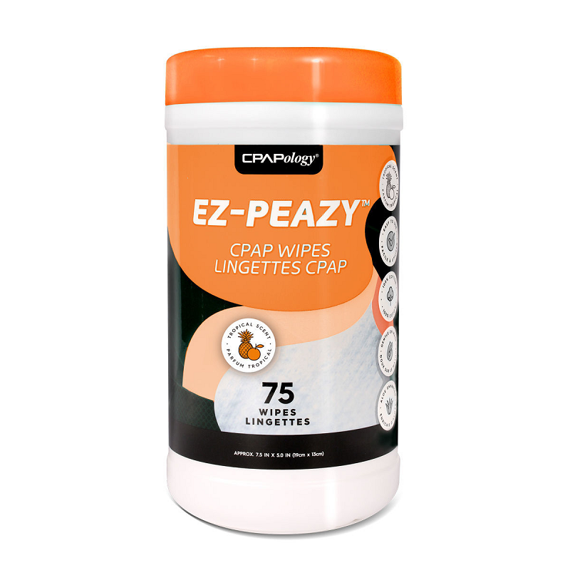 CPAPology EZ-Peazy CPAP Wipes - Tropical