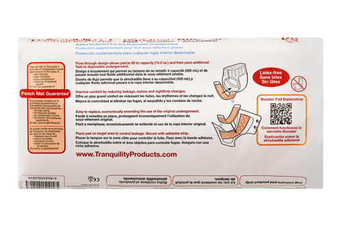 Tranquility Topliner Super Booster Pad