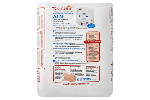 Tranquility All Through The Night Briefs, Maximum Absorbency