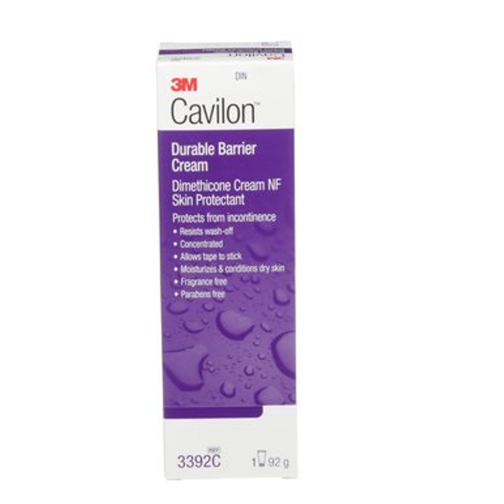 3M Cavilon Durable Barrier Cream , Fragrance - Free 92G - (Item No.3392C), 1 Count - Ostomy/Adhesives & Support - Cavilon