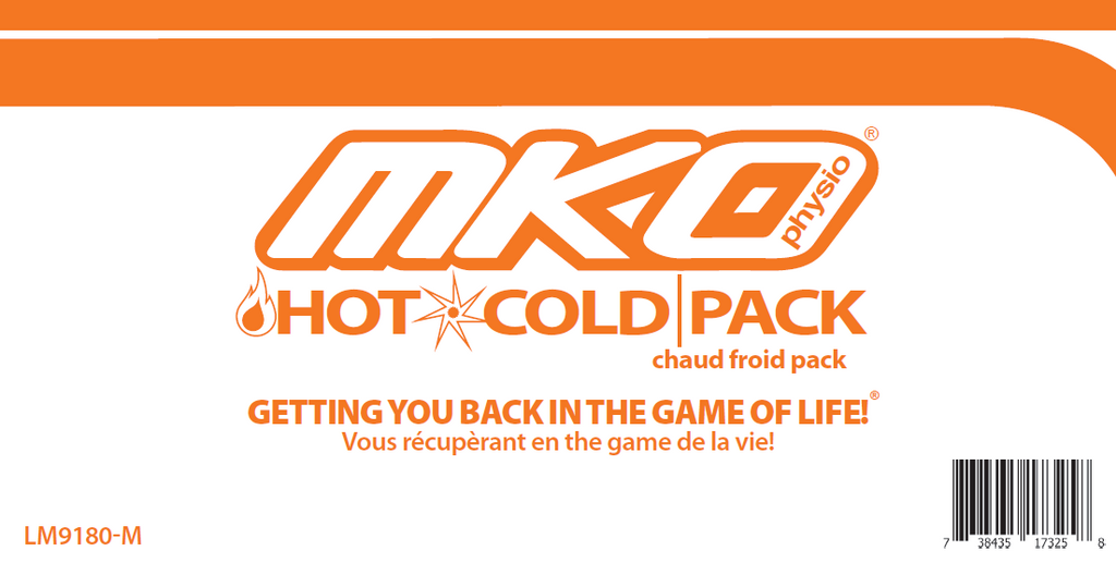 MKO PHYSIO Hot Cold Pack - / - MKO PHYSIO - Medium 5" X 10" - 738435173258