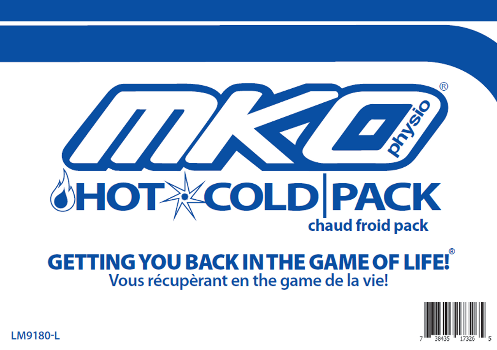 MKO PHYSIO Hot Cold Pack - / - MKO PHYSIO - Large 10" X 7" - 738435173265
