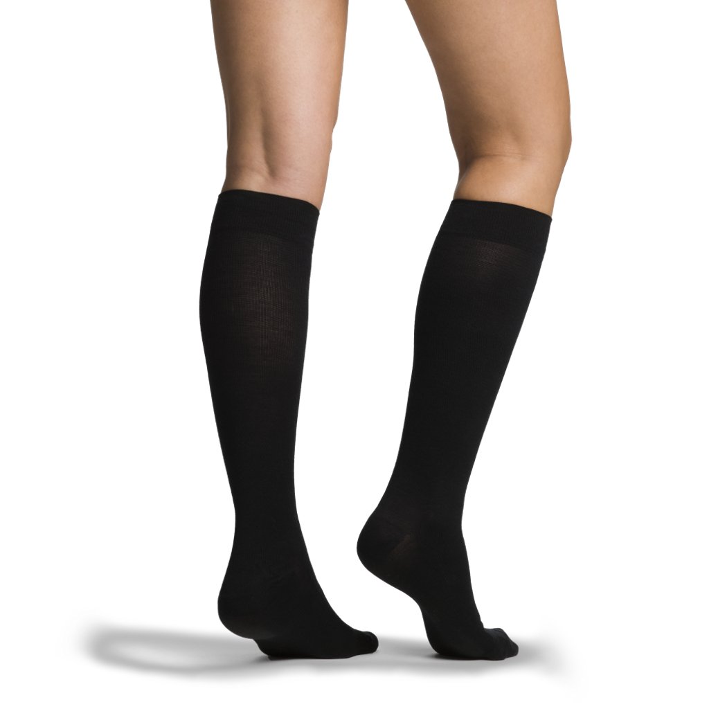 SIGVARIS All-Season Merino Wool for Women Series 152, Black