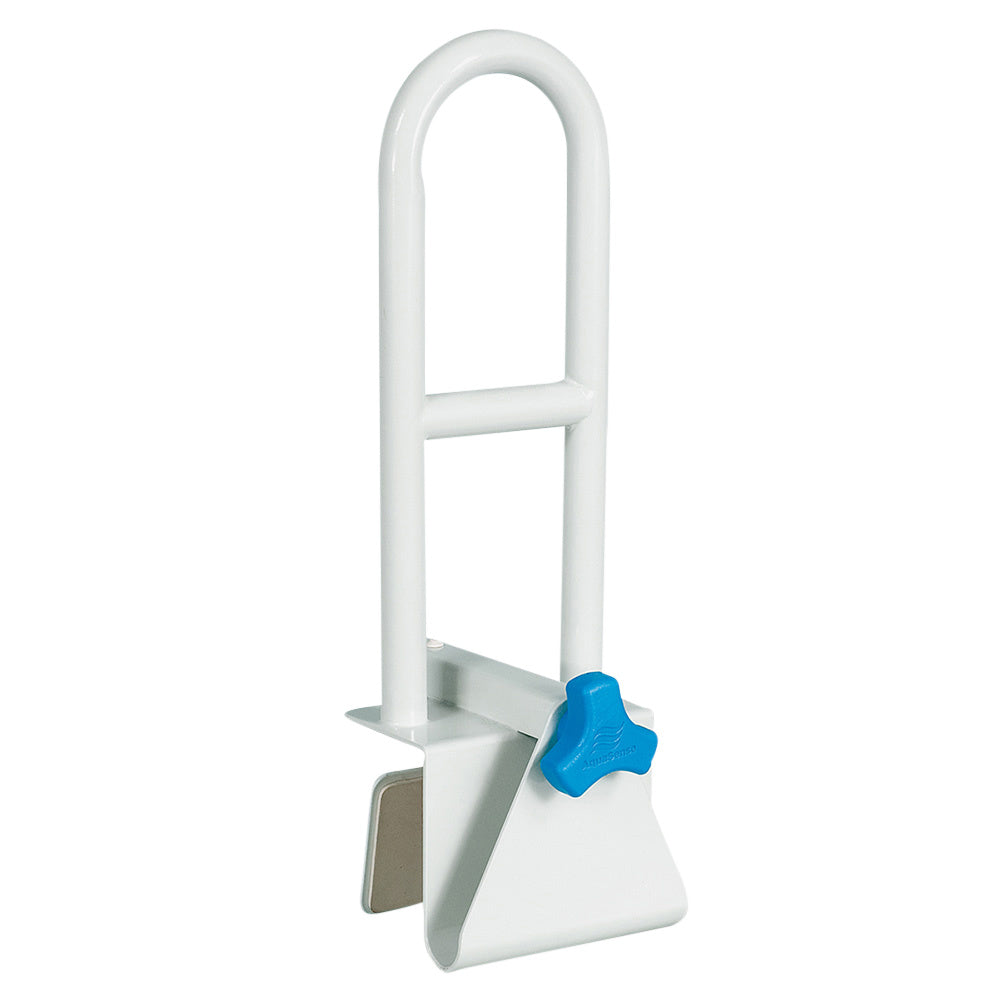 AquaSense Bathtub Safety Rail with Steel Construction, White