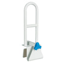 AquaSense Bathtub Safety Rail with Steel Construction, White