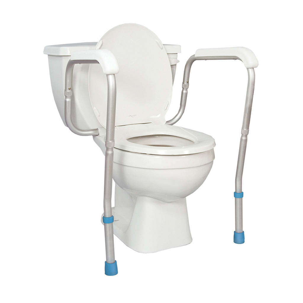 Aquasense Adjustable Toilet Safety Rails, to Floor - Home/Bathroom Safety - AquaSense