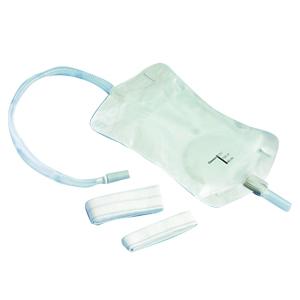 Coloplast Conveen Security+ Leg Bag With Fabric Straps, Size 26 Oz (750Ml)Non-Sterile - (Item No.5167), 1 Count
