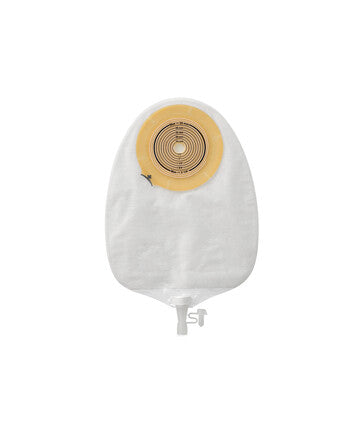 Coloplast Assura 1-Piece Convex Light Transparent Urostomy Pouch, Cut-To-Fit Up To 1 3/4In (43Mm) - (Item No.14702), 10 Count