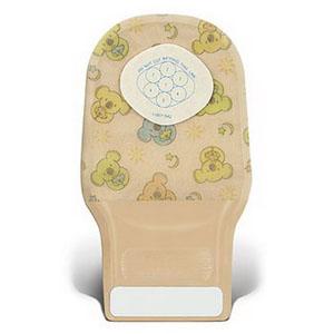 convatec Little Ones Solid Stomahesive 1-Piece Drainable PouchTransparentCut-To-Fit Up To 50Mm2In -Item No.20922, 15 Count