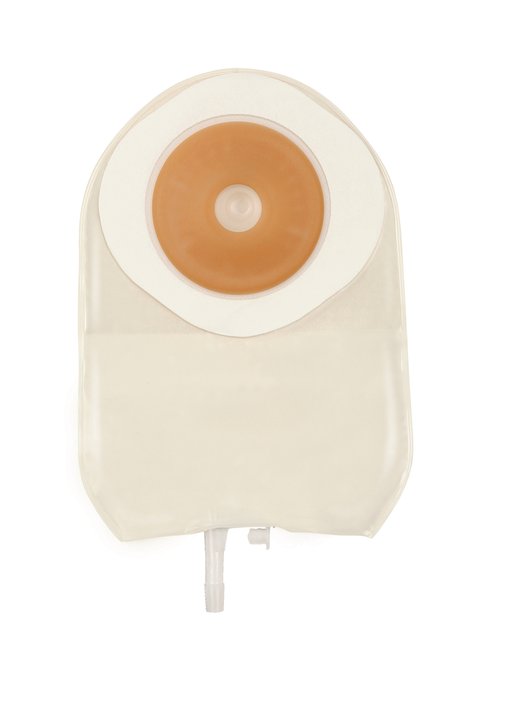 Convatec Activelife Flexible Durahesive Convex 1Pc 9" Urostomy Pouch W/Bendable Tap Pre-Cut 22Mm7/8"-Item No.125364, 10 Count