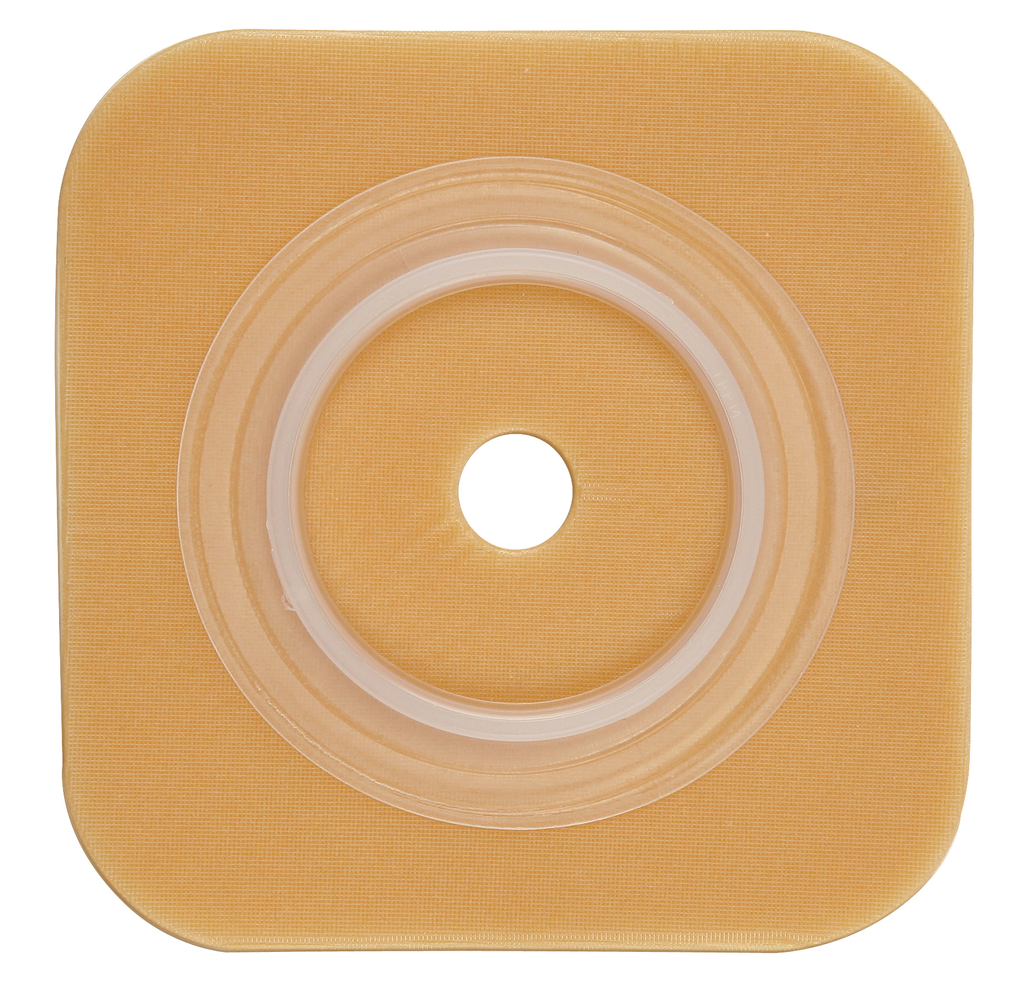 Convatec Natura Durahesive Barrier,Flange 1-3/4" (4X4") No Tape Border - (Item No.413155), 10 Count